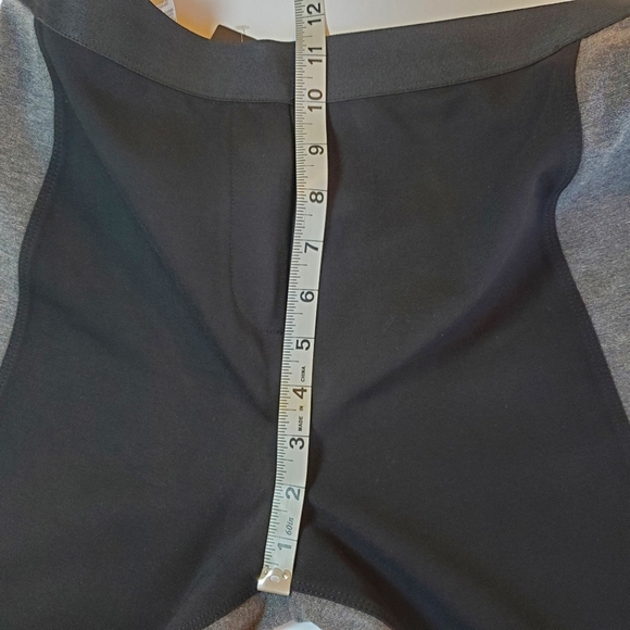 BCBGMAXAZRIA Dark Heather Charcoal Sasha Leggings Sz L - Picture 7 of 13